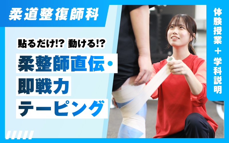 柔道整復師-体験授業